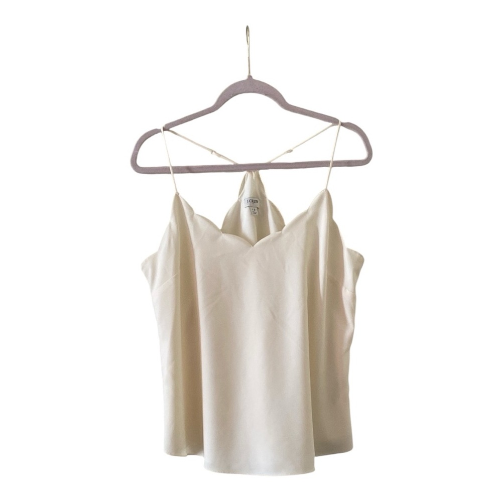 J. Crew Cream Camisole with Spaghetti Straps